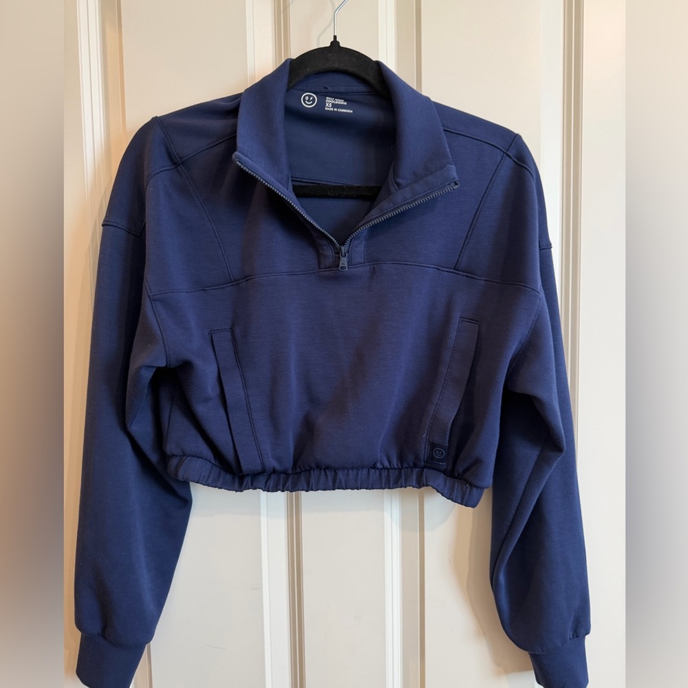 Gilly hocks cooldown cropped sweatshirt, activewear, athleisure, gym